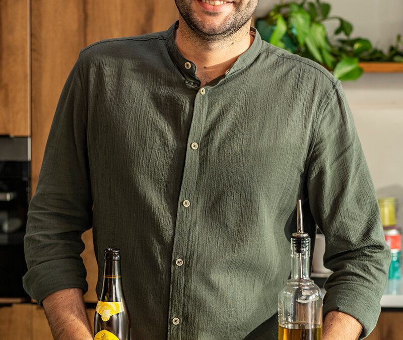 Leffe Zomer met garnaaltjes en gebrande advocado